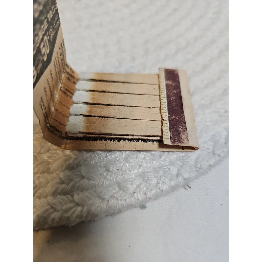 Doral Filter Cigarettes Matchbook Full Advertisement Rare Full Book‎
